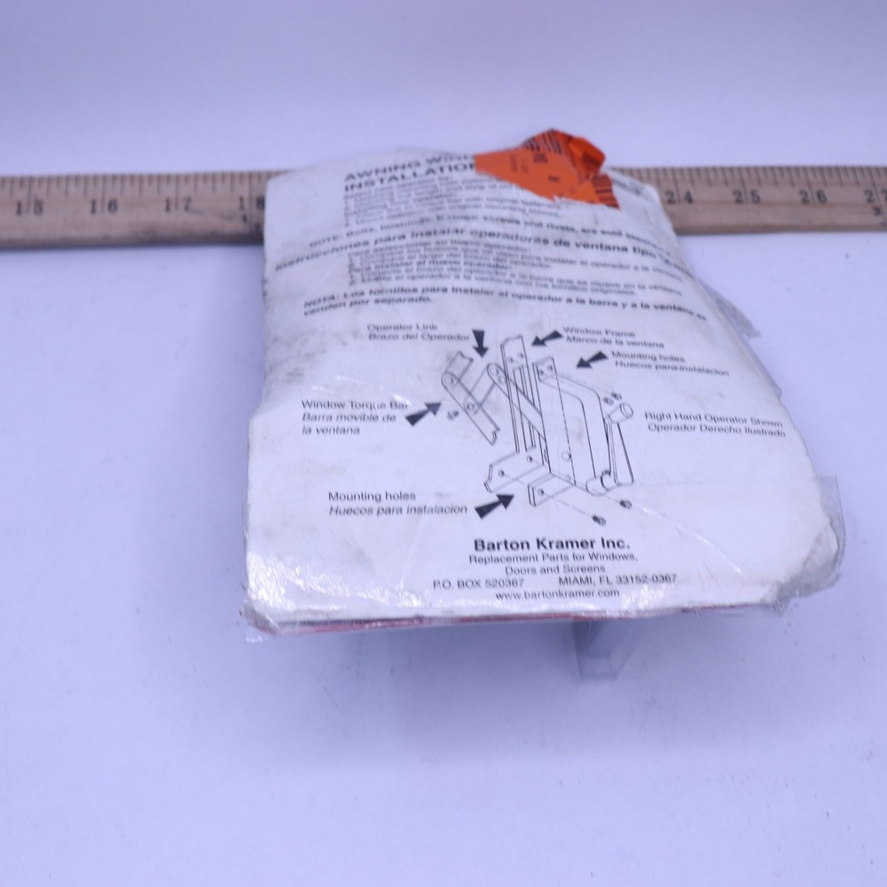 Barton Kramer Look Right-Hand Awning Window Operator