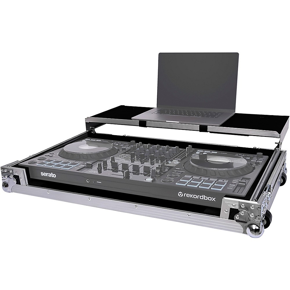 Headliner Flight Case For DDJ-FLX10 With Laptop Platform & Wheels