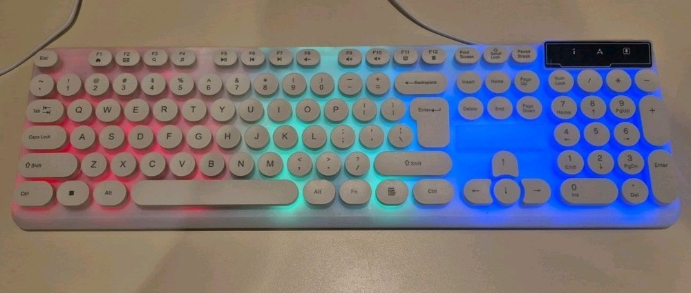 RGB Keyboard And Wireless Gaming Mouse EUC