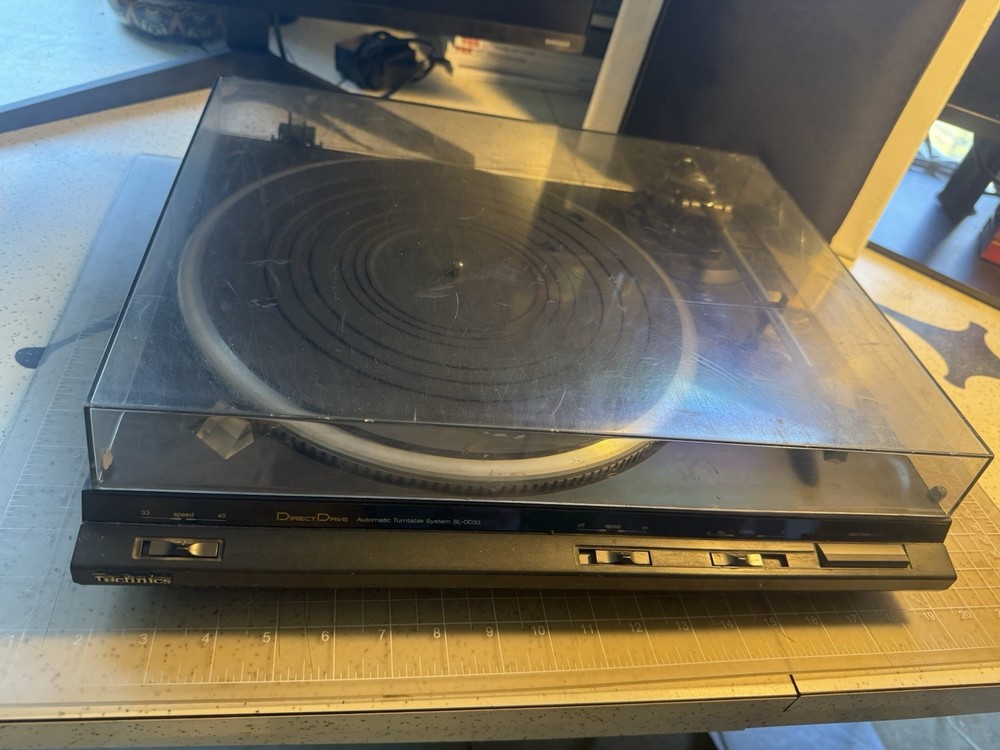 Technics Direct Drive Turntable SL-DD33, Record Player