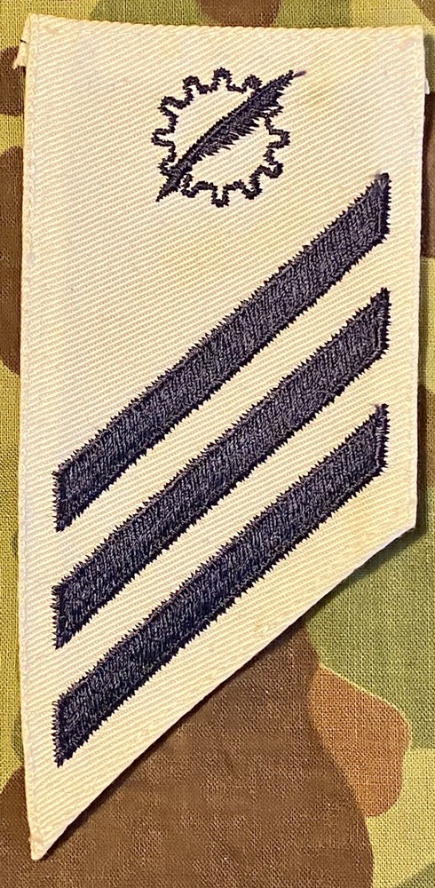 US Navy Rate Data Processing Technician Seaman E-3 Striker rank Patch USN DPSN