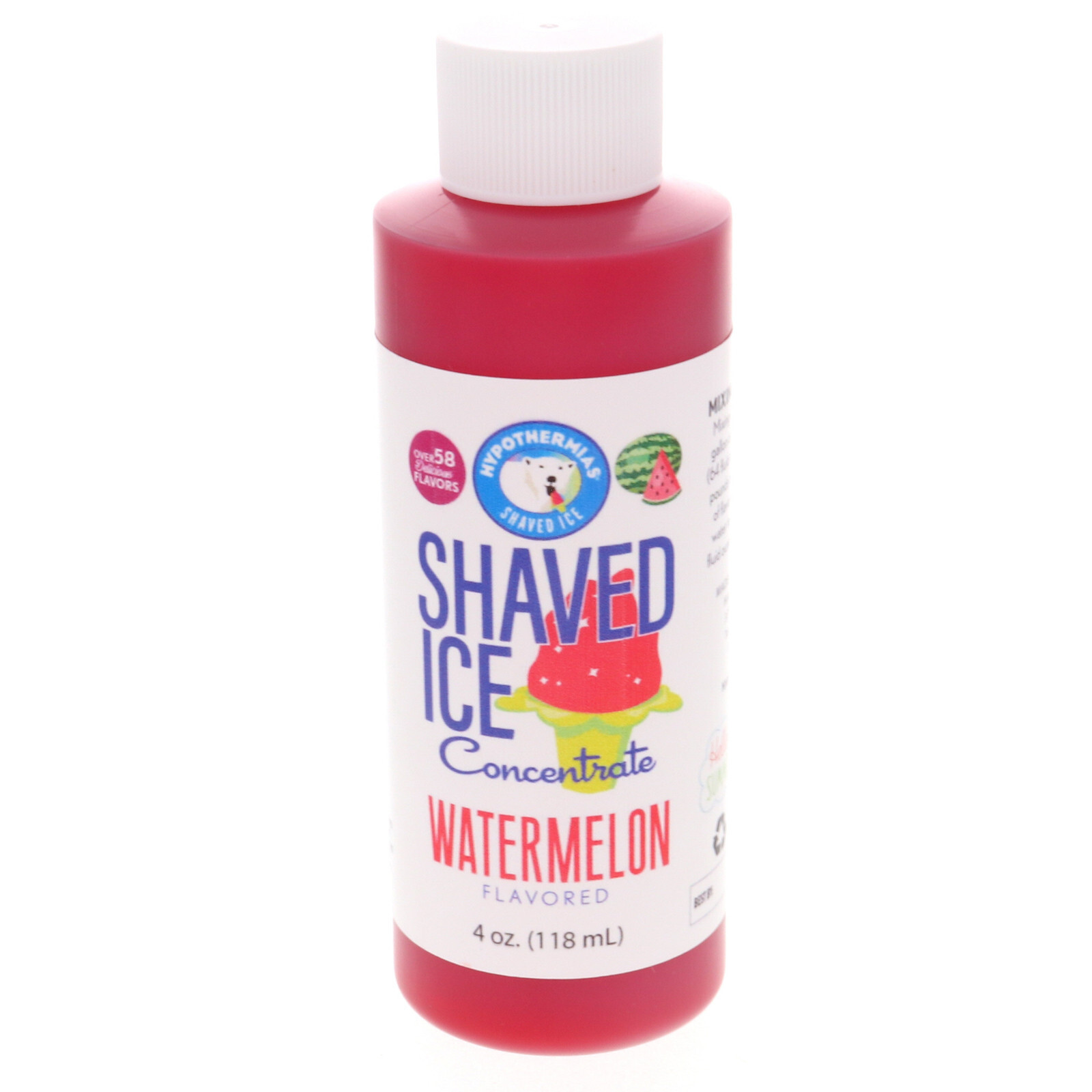 Hypothermias WATERMELON Flavor Syrup 🍧 Snow Cone machine Concentrate UNSWEET