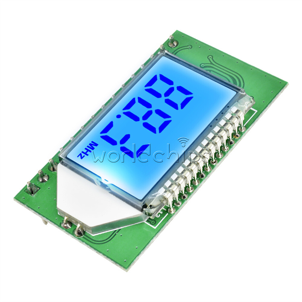 PLL LCD Digital FM Radio Receiver Module Wireless Microphone Stereo 87-108MHZ