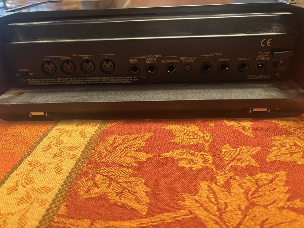 Rodgers PR-300S Digital Sequencer And Sound Module Used and Untested