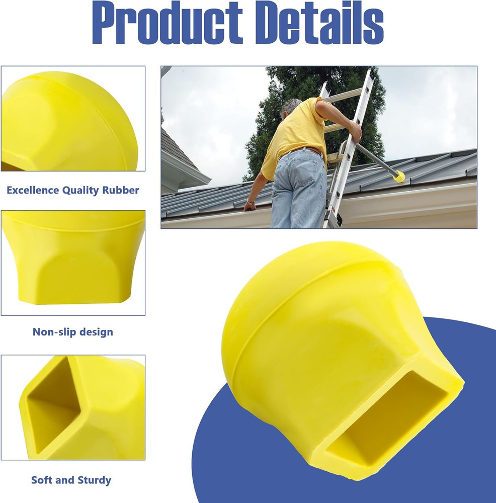 Replacement Ladder Stabilizer Guards for Werner Ladder Stabilizer Rubber Caps