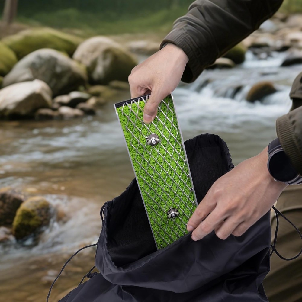 Complete Gold Panning Kit with Mini Sluice Box