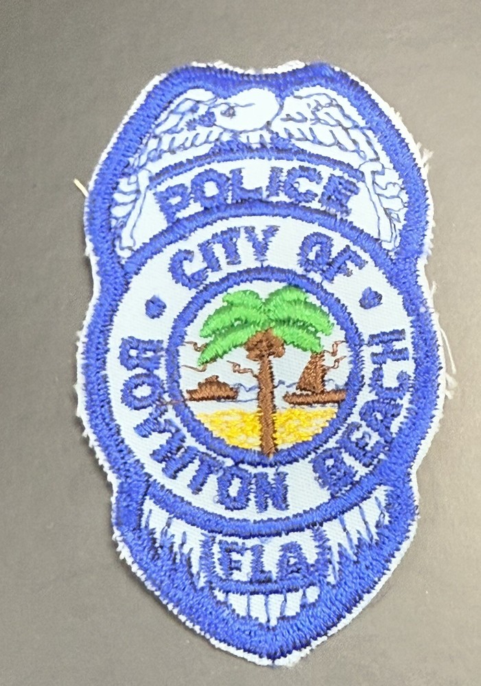 Older Boynton Beach Florida Police Patch