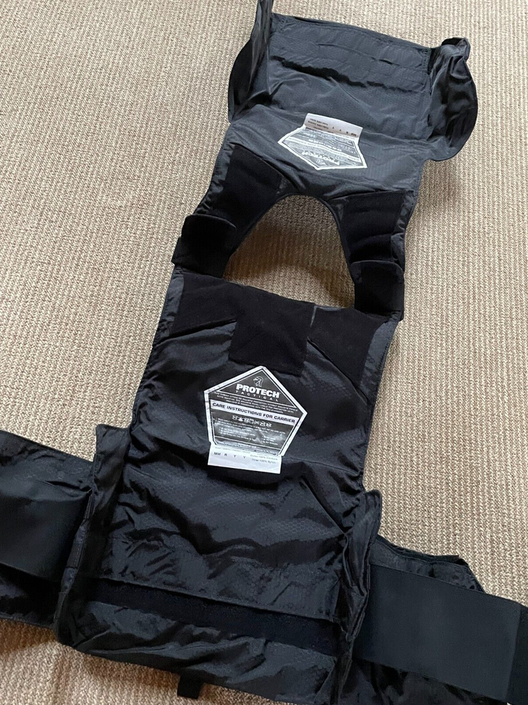 PROTECH Tactical Armor Carrier Medium Navy Molle First Spear Tubes