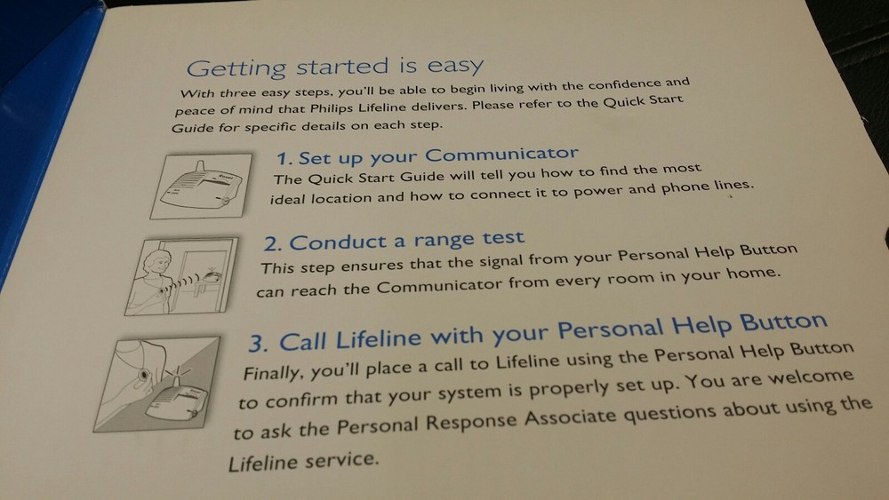Philips Lifeline Communicator Unit 6800XT Tested -