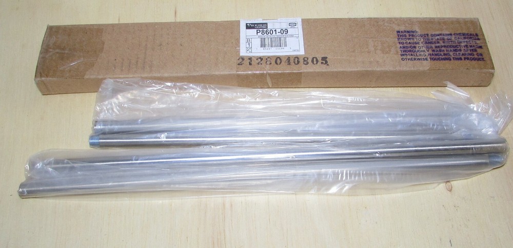 Progress Lighting P8601-09 Brushed Nickel Accessory Stem Kit
