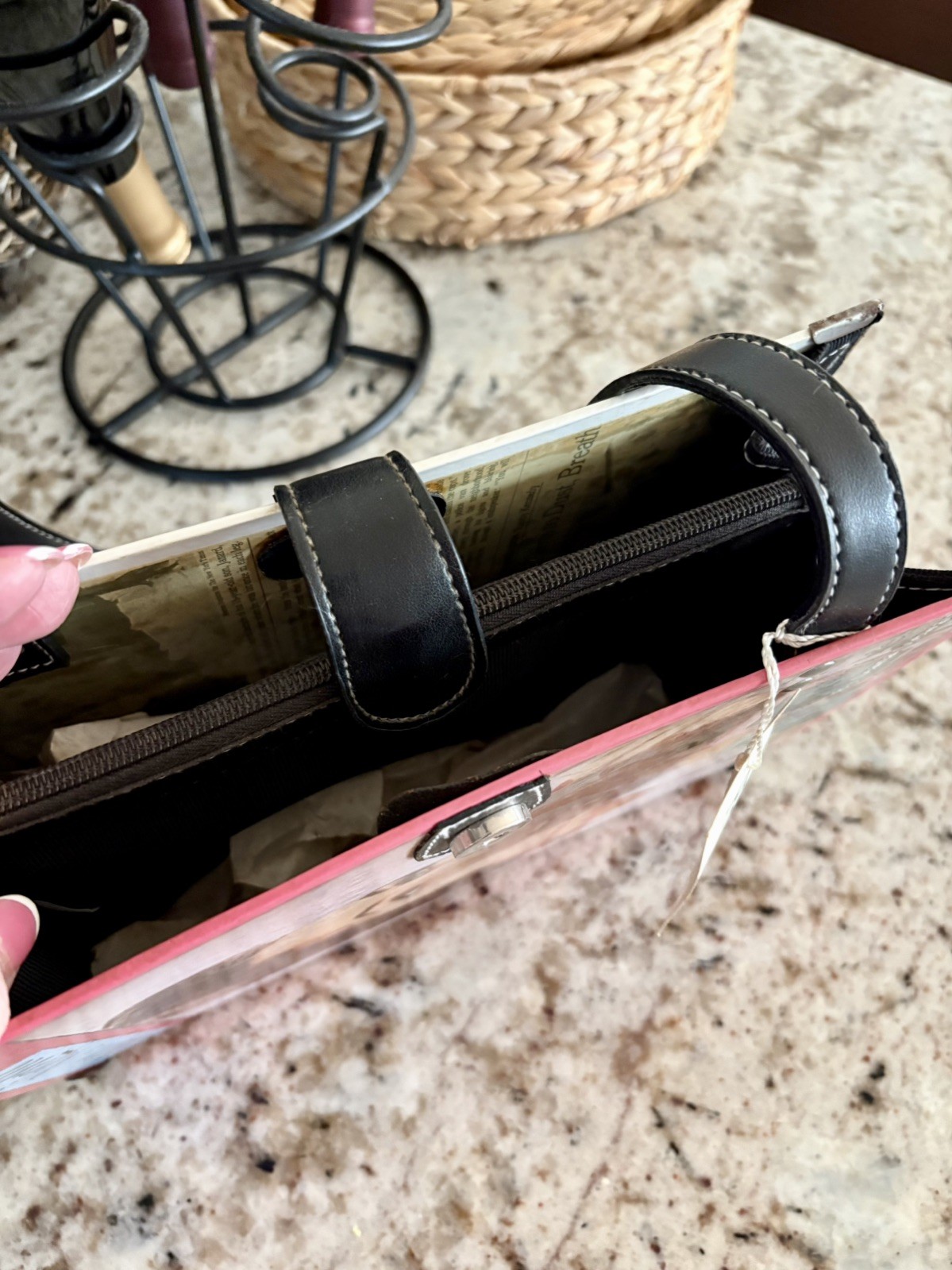 Vintage Magazine Purse “PROM NIGHT “ Nwt By Prezzo Single Handle Snap Closure