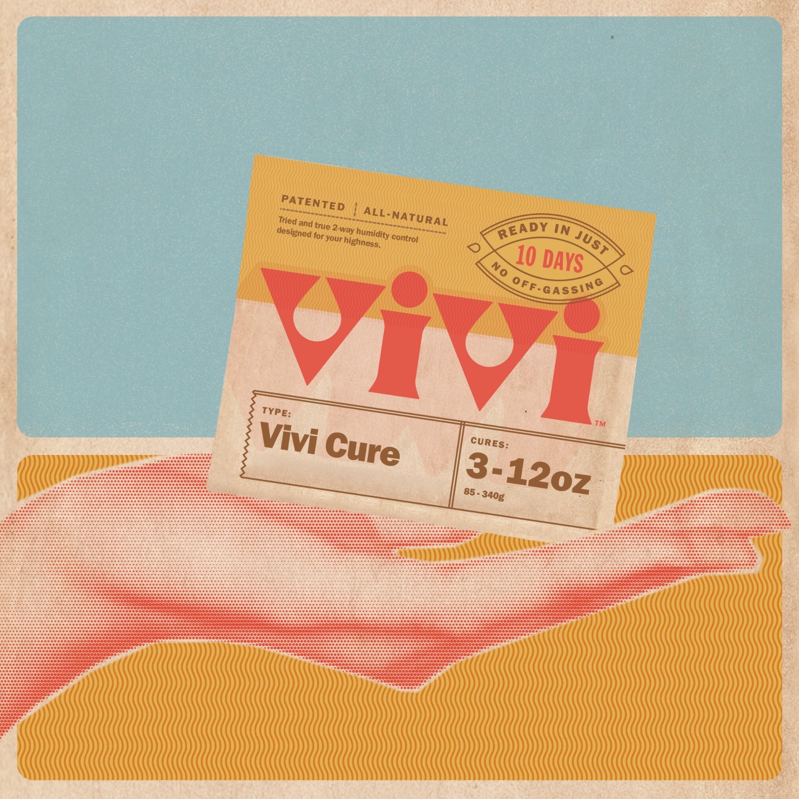 Vivi Humidity Control Packs 4-Pack for Airtight Containers, Ready in 10 Days