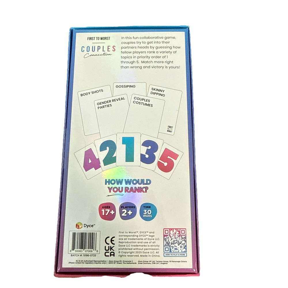 First to Worst: Couples Connection