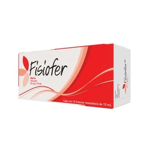 Fisiofer Iron 10 Bottles 15ml