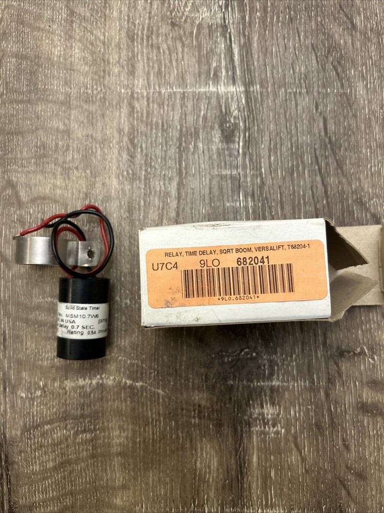 ABB SSAC Littelfuse MSM10.7W6 Timer. Relay Time Delay