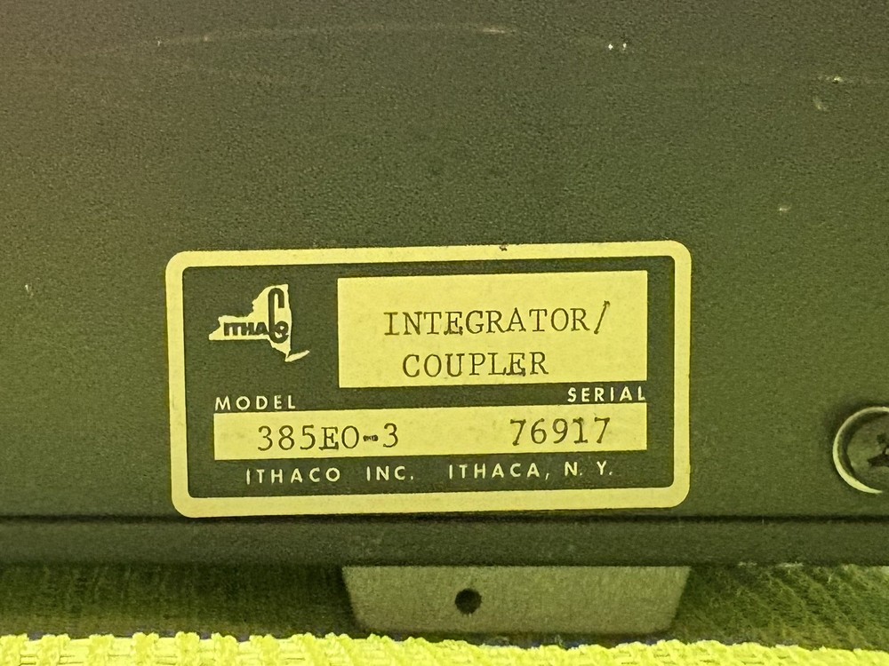 ITHACO 385EO Dual Channel Integrator Coupler 385EO-3