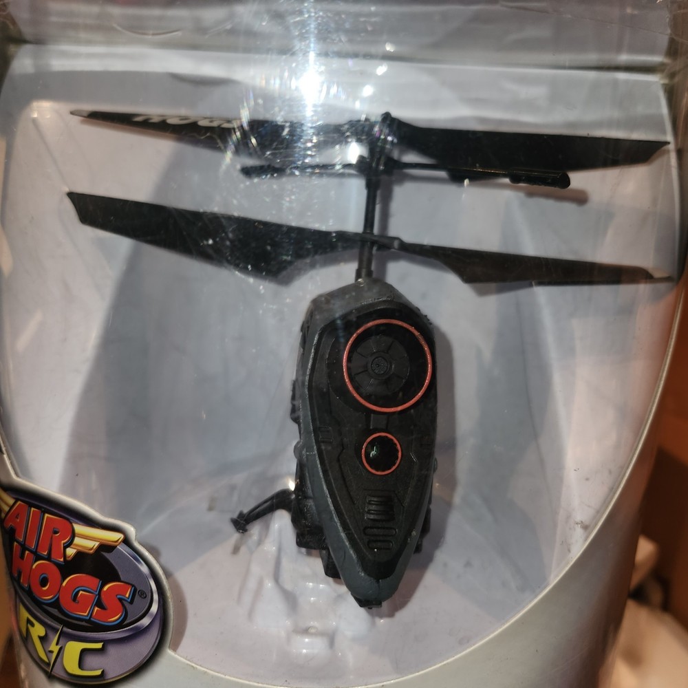 SPIN MASTER - Air Hogs - Hawk Eye - dark Gray - VIDEO CAMERA HELICOPTER NEW