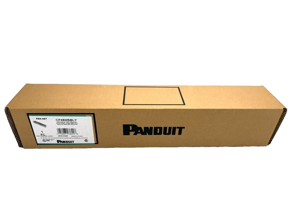 Panduit CP48WSBLY 2U 48-Port Mini-Com Modular Patch Panel