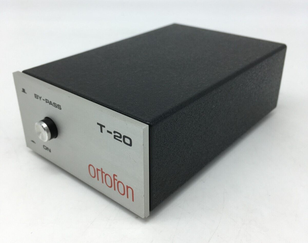 【Excellent 】 Ortofon T-20 MC step-up Transformer Walking Tested From Japan