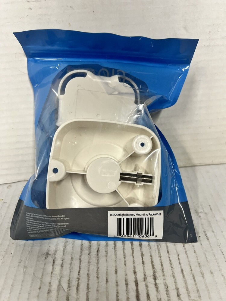 Genuine Ring Spotlight Battery Mounting Pack White