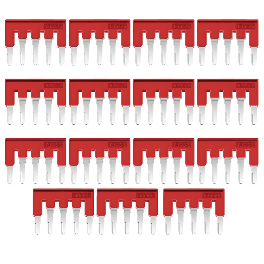 15pcs FBS5-5 Copper Terminal Strip for Efficient Electrical System Setup
