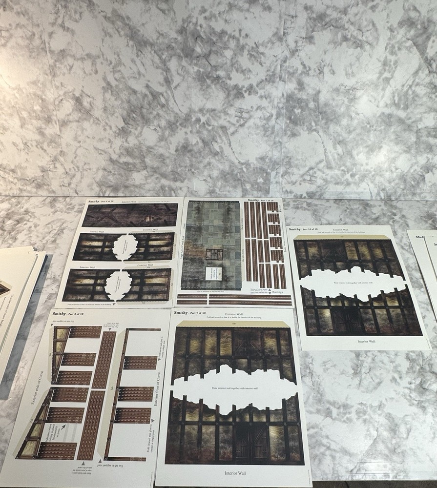 MAP FOLIO 3-D Dungeons & Dragons Adventure Module Accessory