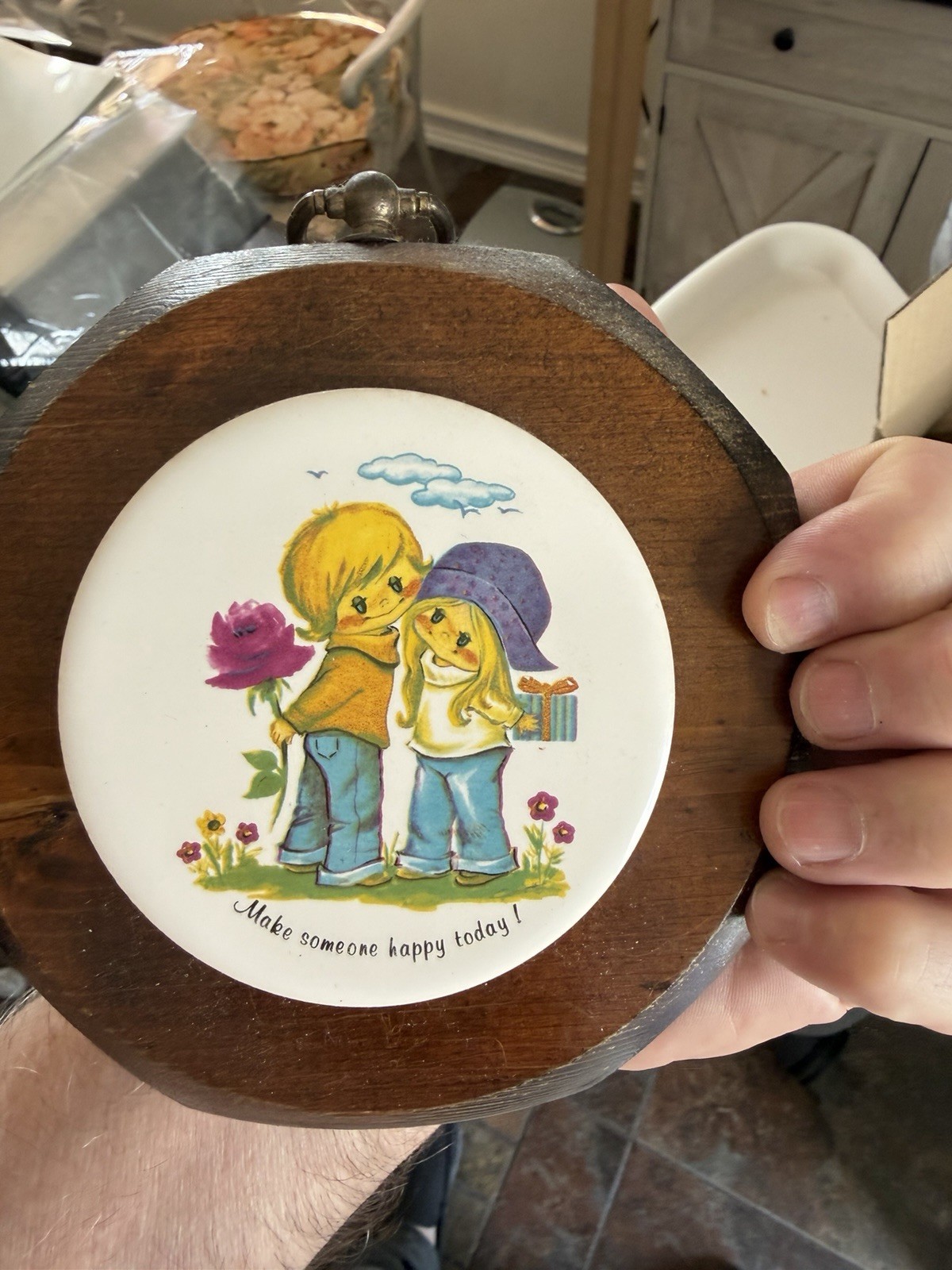 Jerry Schultz Co. Handcrafted Wood Friendship Plaques Set, Hanging Wall Decor