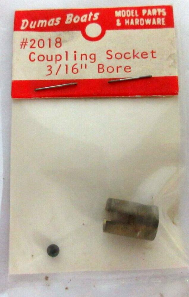 Dumas 2018 COUPLING Socket 3/16"