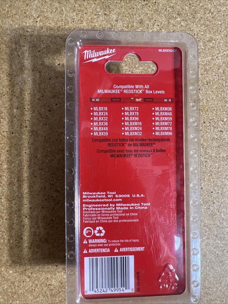 New Milwaukee MLBXENDCP Redstick Compact Level Replacement