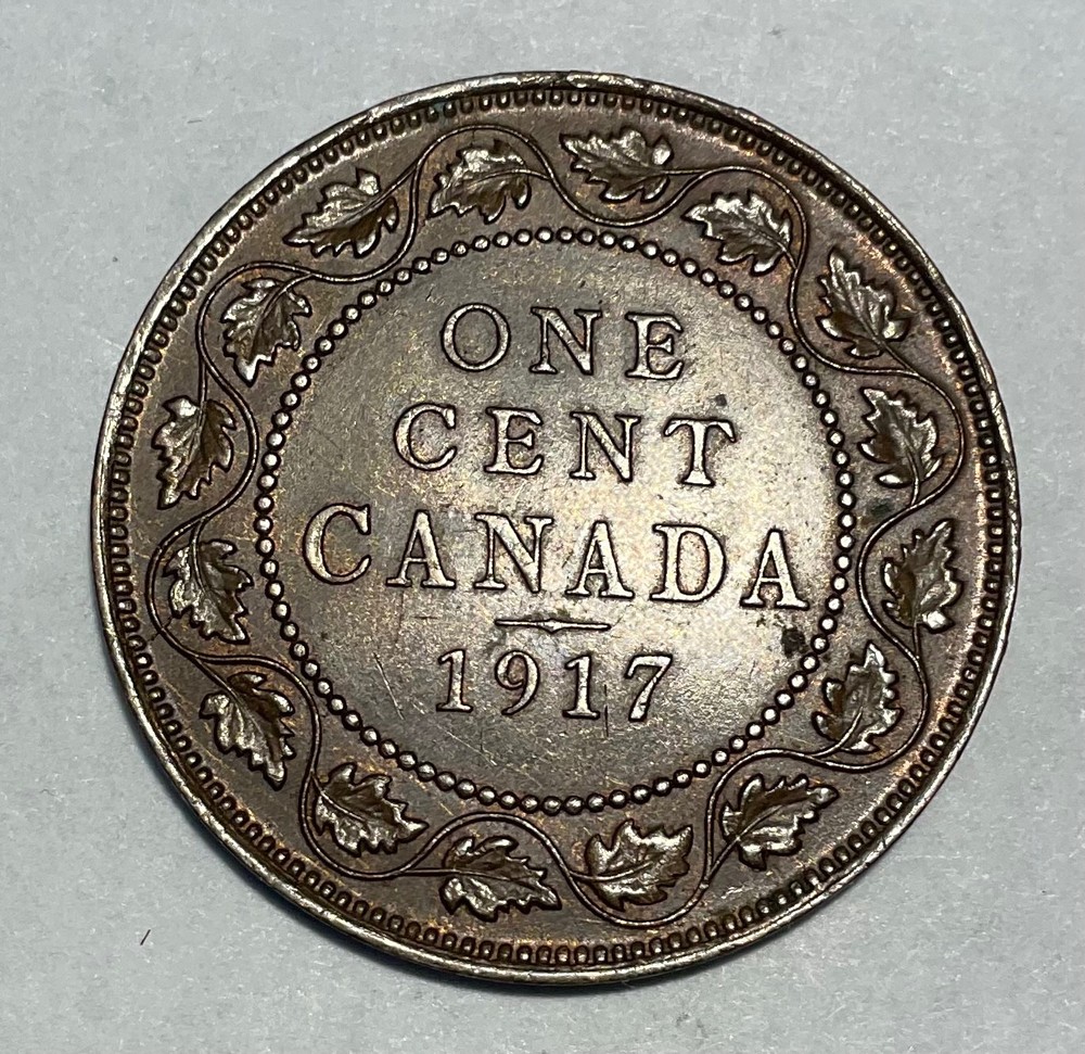1917. CANADA  - LARGE CENT - 1 cent -