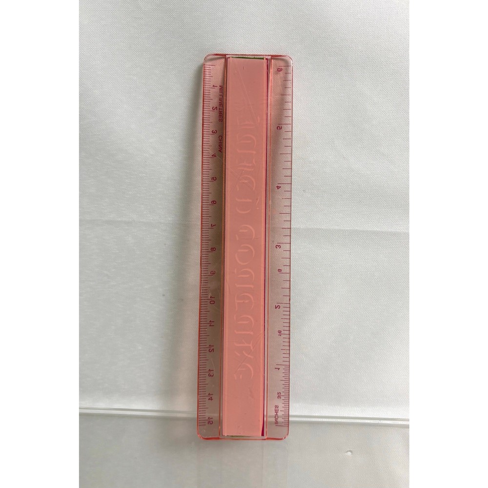 Juicy Couture VTG 6” Plastic Ruler