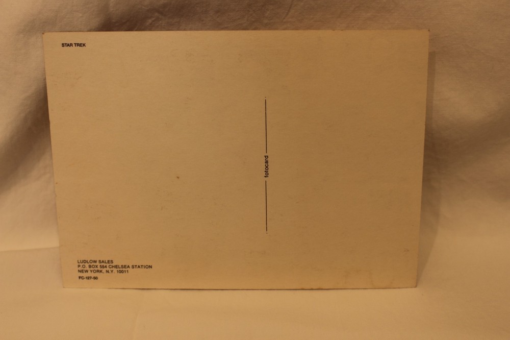 Star Trek TOS Crew Post Card