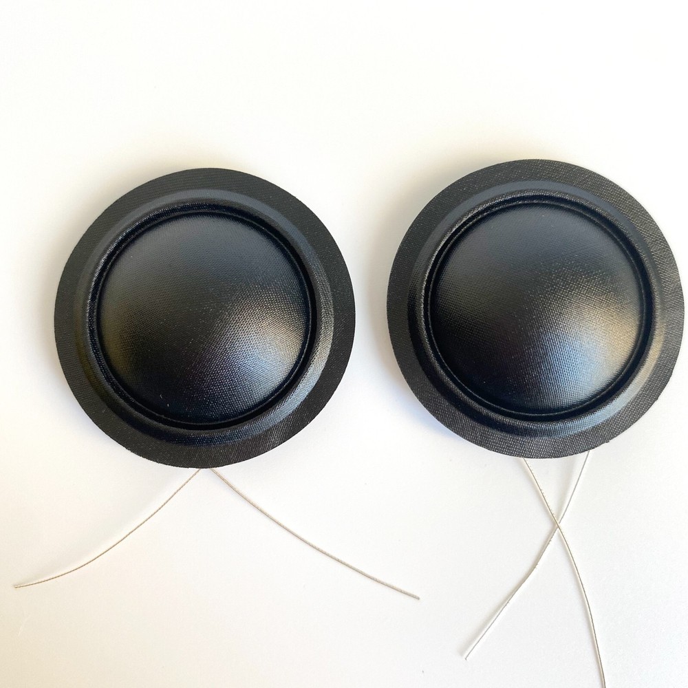 2 Replacement 1" Silk Diaphragms For Infinity Reference 2, 3 Tweeter 902-4606 8Ω