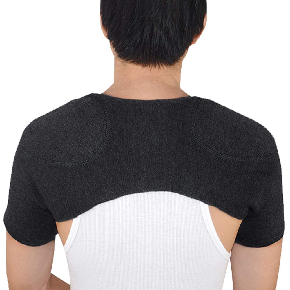 Knit Cashmere Double Shoulder Brace Sleeping Warm Support Stability Warming Slee