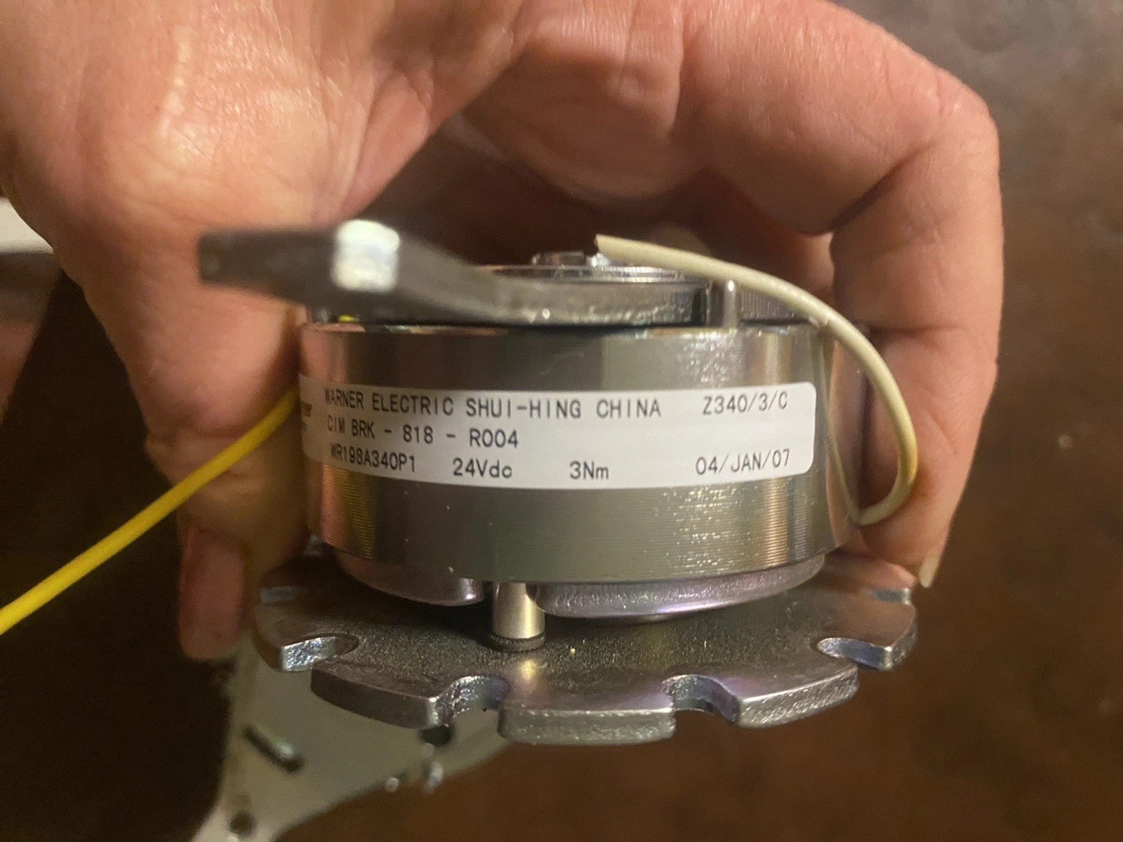 2 Motor Brakes 24V Warner WR198A341P1 WRI98A340P1 Pride jazzy Mobility Scooter