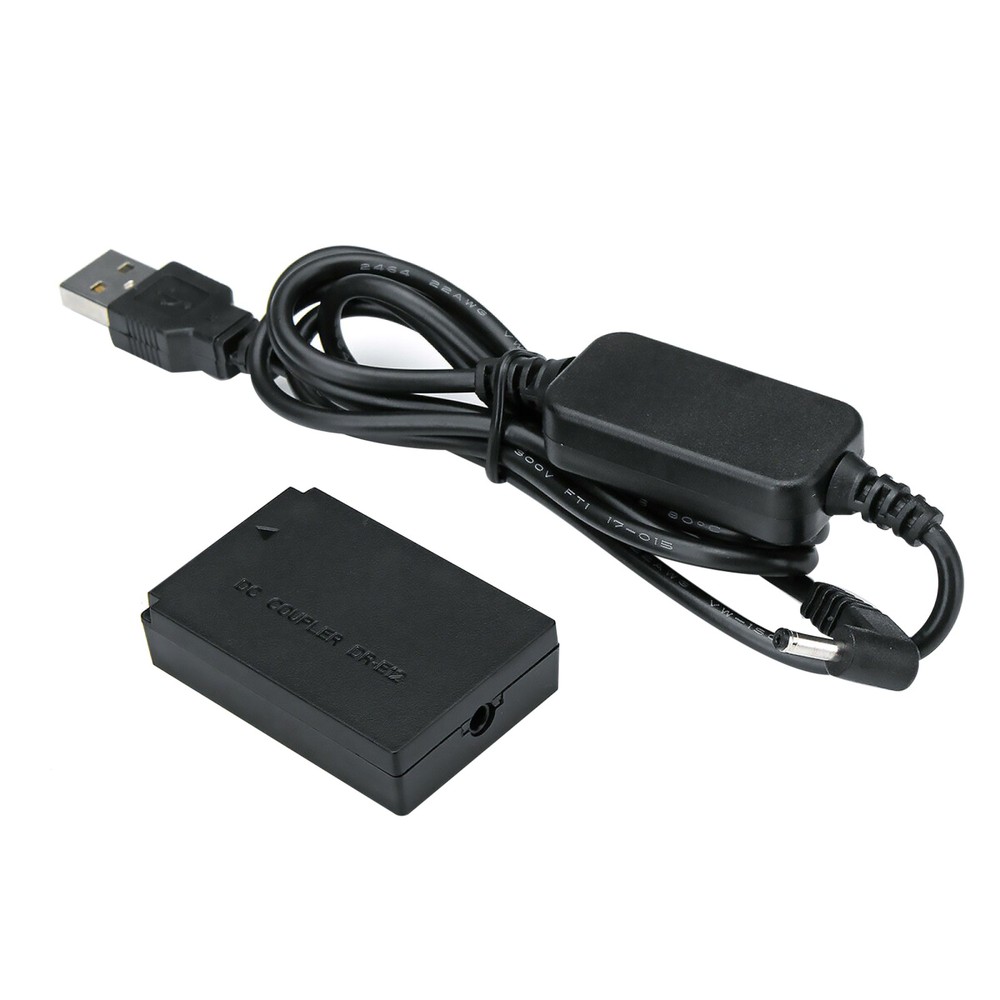 LP-E12 Power Charger Cable ACK-E12+DR-E12 Dummy Battery For Canon EOS M2 M50
