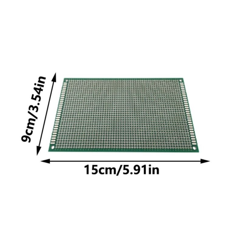 5Pcs Double Side PCB Board Large PCB Circuit Board 9x15cm for Soldering
