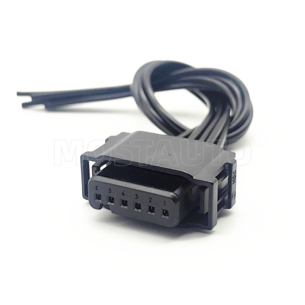 6-Pin Blind Spot Radar Sensor Connector Pigtail For 2010-2016 Mercedes Benz E350