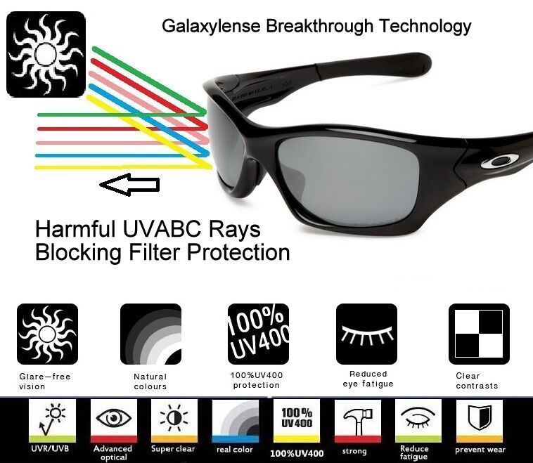 Galaxy Replacement Lenses For Oakley Half Jacket 2.0 Przim Ruby Golf Color