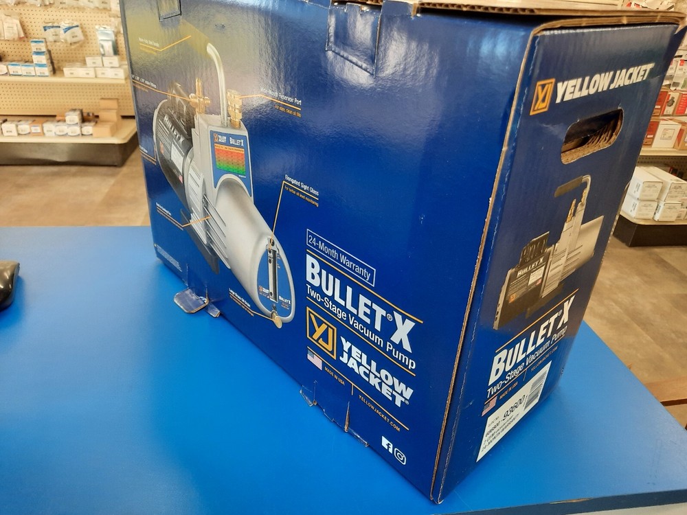 YELLOW JACKET 7CFM - 2 STAGE  VACUUM PUMP 93600