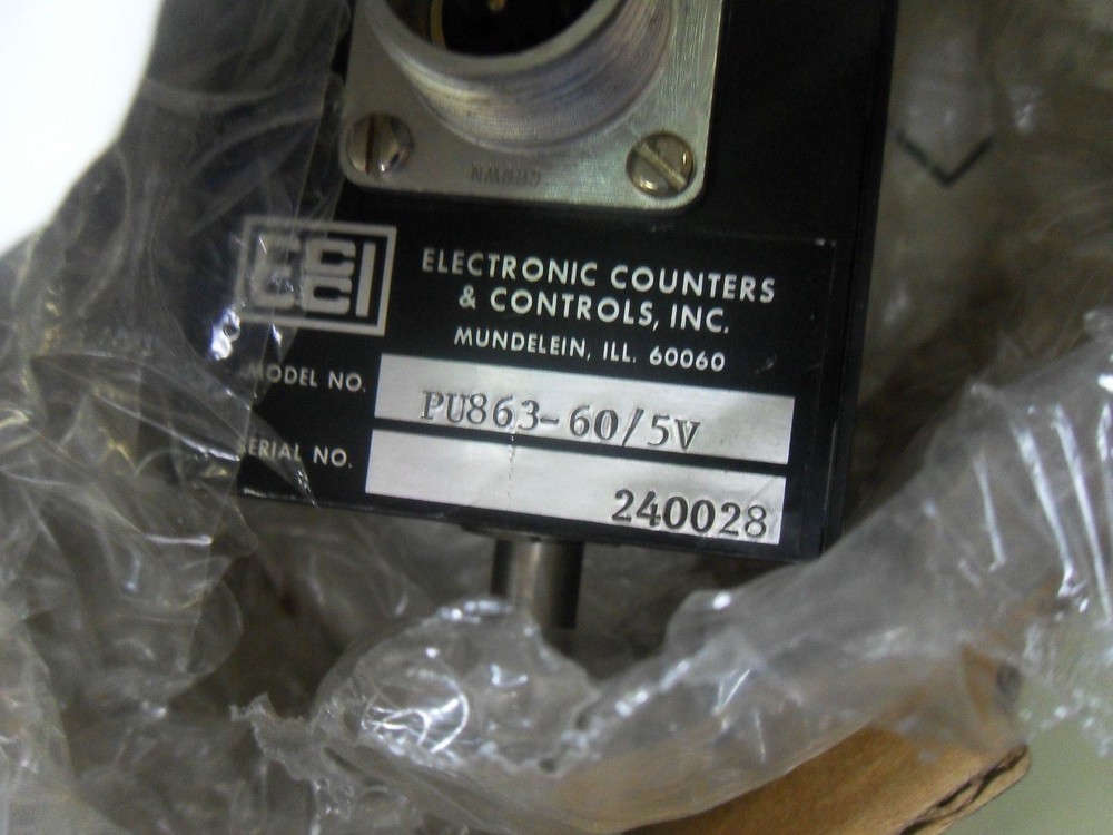 1 ELECTRONIC COUNTERS PU863-60/5V ENCODER