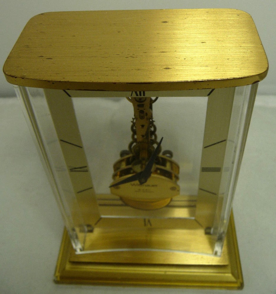 WITTNAUER 8 DAYS WINDING BRIDGE MOVEMENT WEST GERMANY CLOCK