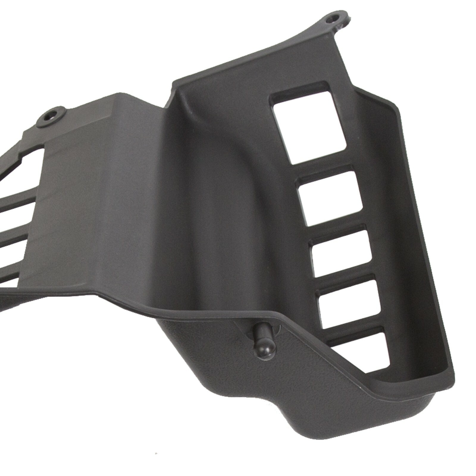 LH + RH Heel Guard Footrest W/Black Nerf Bars For Yamaha Banshee 1987-2006