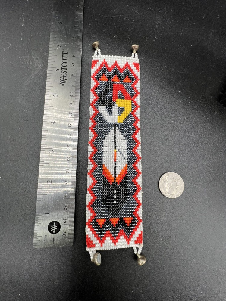Beaded Bracelet  Native American Styled Handmade Pattern