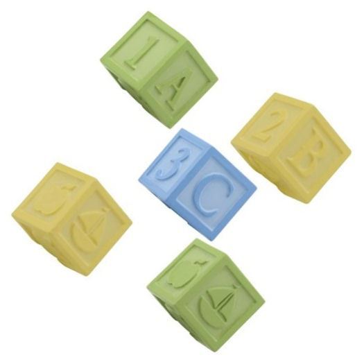 (Set of 8) Building Block Alphabet Knobs