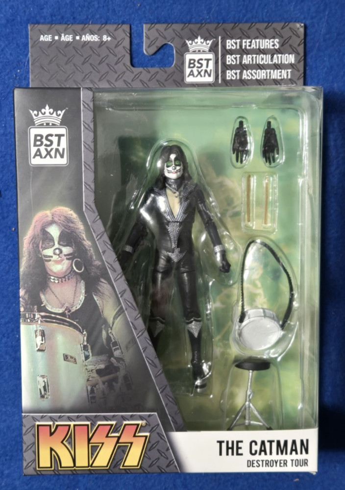 KISS - PETER CRISS - THE CATMAN - DESTROYER TOUR 1976 - BST AXN - NEW