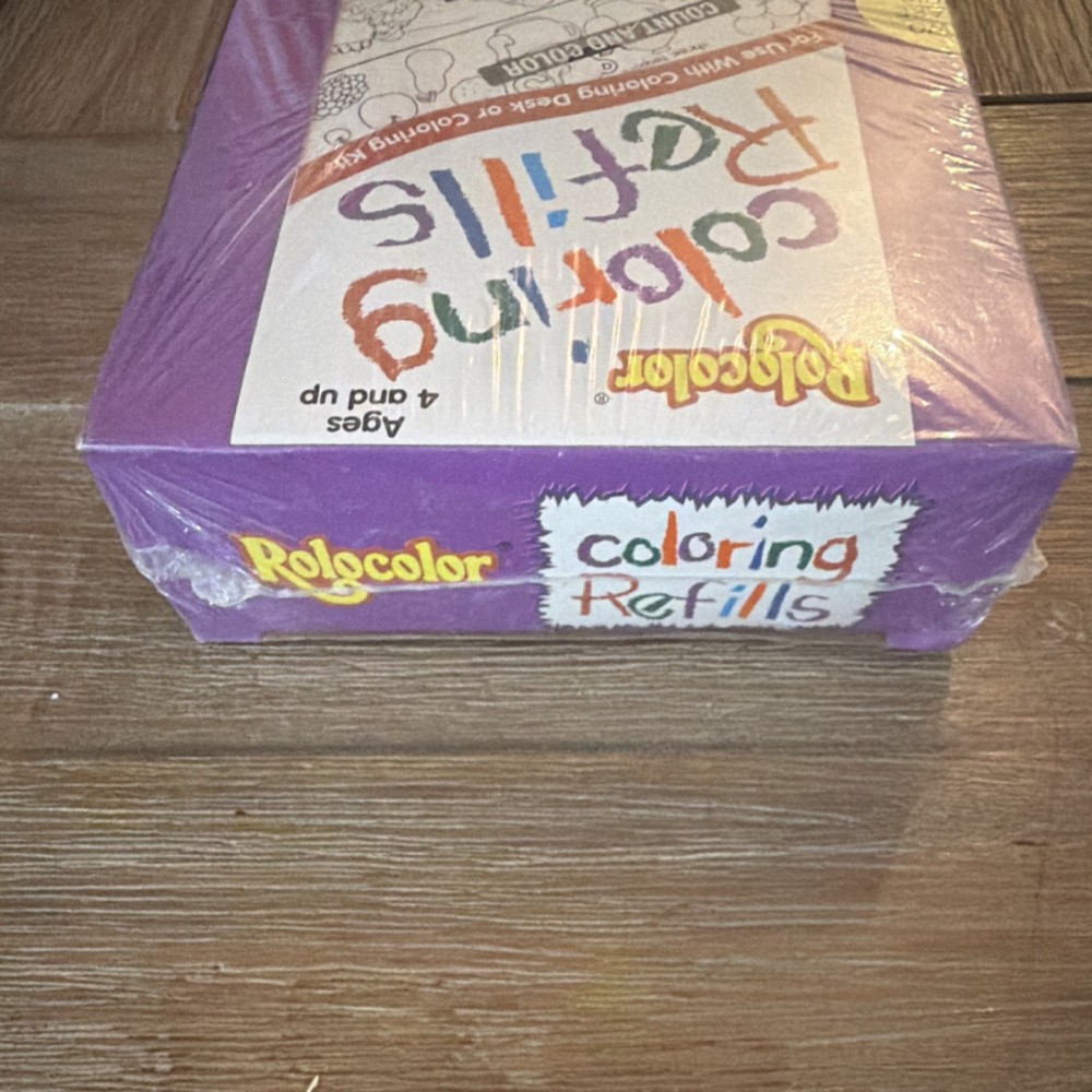 Rolocolor Coloring Refills Series E 92205 2 x 22 ft Activity Rolls