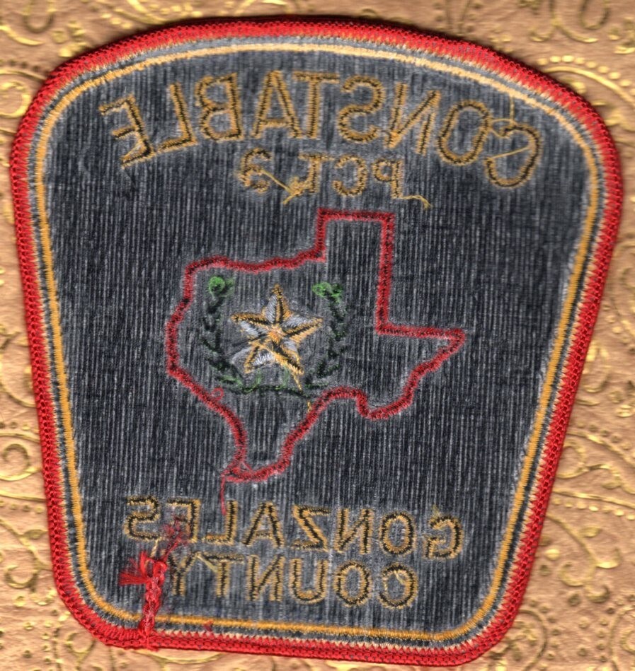 Gonzales County Texas Constable PCT 3 Shoulder Patch