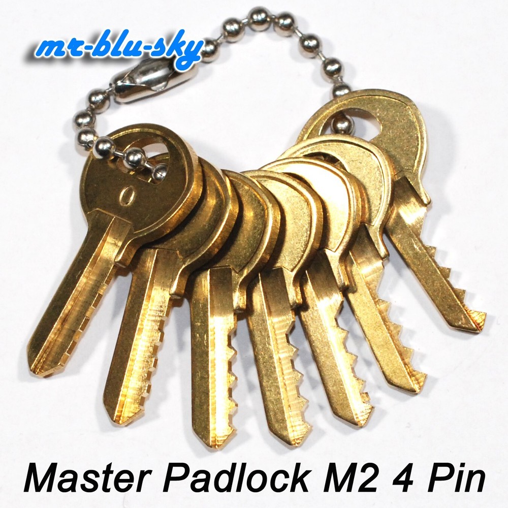 🔑 Master Padlock M2, 7K Space and Depth Keys ~ DSD#049, C34