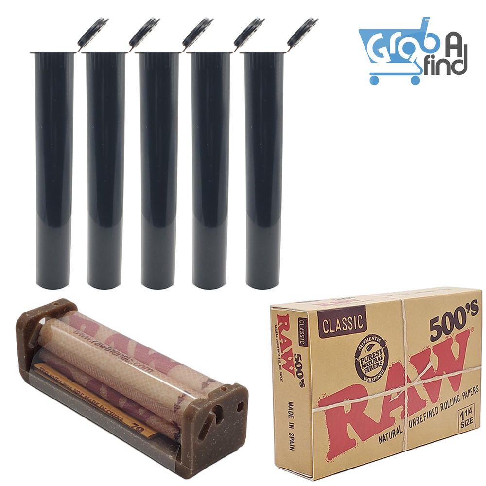 Raw 1¼ Paper (1), 79 Roller (1), And Storage (5) Bundle